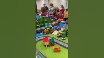 Incredible Tomy / Trackmaster Layout by Bobby #tomy #trains #toytrains