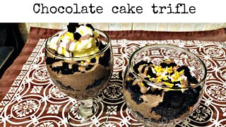 Chocolate trifle | cake part 3 anum’s lifestyle