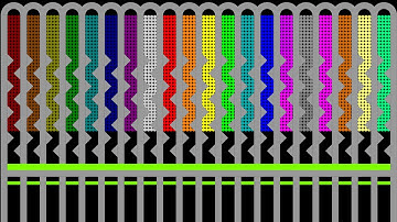 Mix & Seperate - The Team Marble Run Race ASRM 33 in Algodoo