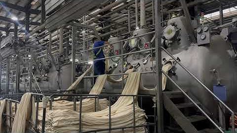 Jet Dyeing Machine in Action | Soft-Flow Fabric Dyeing for Knitted Fabric