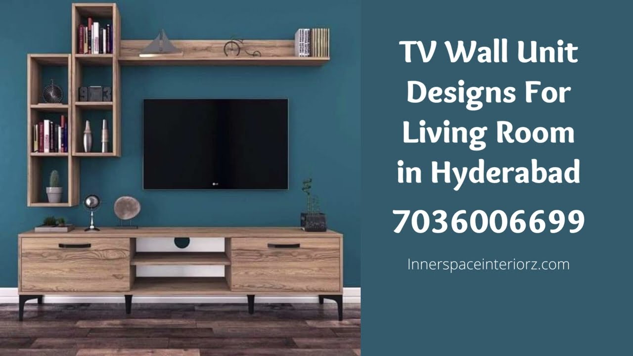TV Wall Unit Designs For Living Room | Modern Tv Unit Interior Design ...