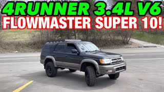 2000 Toyota 4Runner 3.4L V6 Exhaust w/ FLOWMASTER SUPER 10!