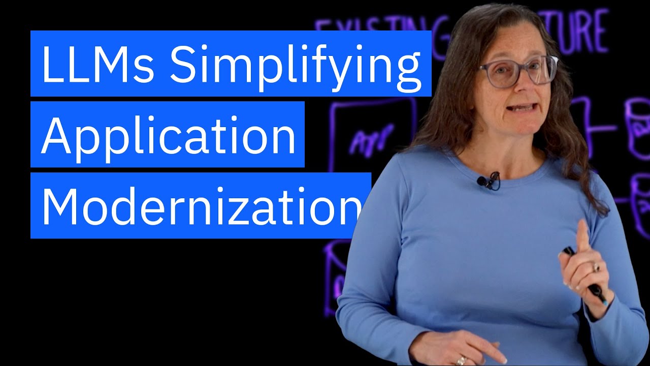 LLM's Simplifying Application Modernization