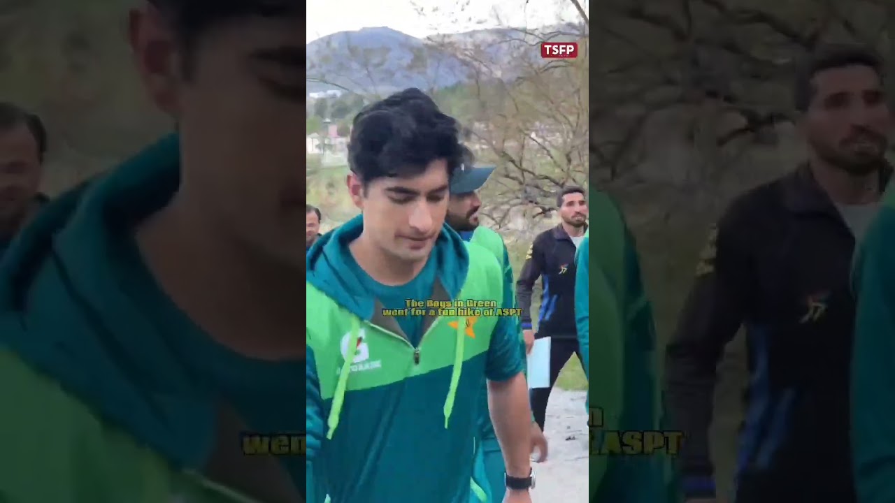 Pakistan Cricket Team Training, Kakul Diaries | Babar, Shaheen, Rizwan are united, Hiking Together