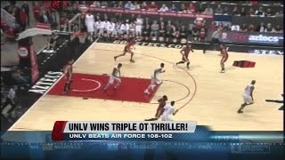 UNLV wins triple OT game