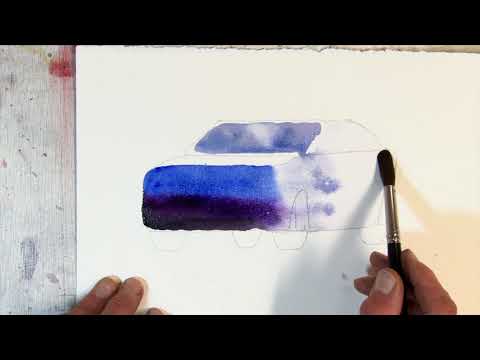 How To Paint A Picture Of A Car