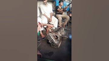 how to remove engine timing plate#kashi #mechanic