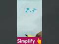 simplification mathematics #maths #mathstricks #education #mathematics #easy #mathsteacher