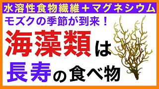 【フコイダン】モズクの季節だ！　海藻類は長寿の食べ物だった［予防のための栄養学入門］海藻類・モズク・フコイダン