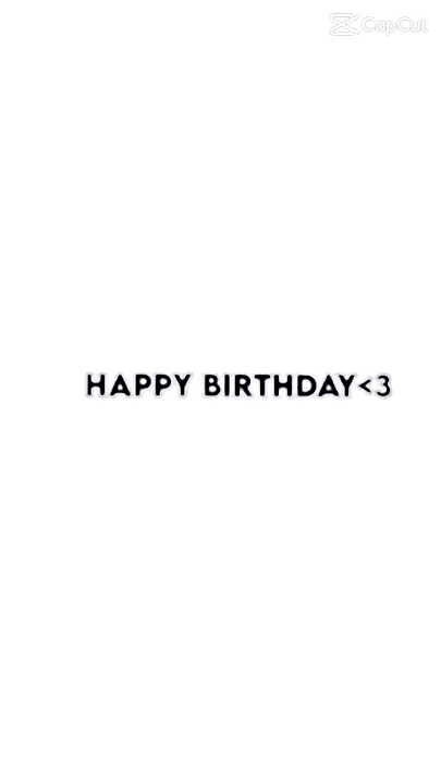 Happy Birthday CapCut Template 19