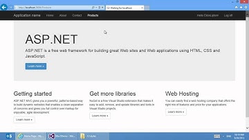 Visual Studio 2013 Launch ​Introducing ASP NET MVC 5