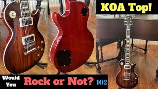 Koa on a Les Paul? 2013 KOA Top Les Paul Standard | Would You Rock or Not? 102