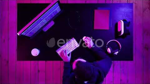Hacker at the Computer Hacking | Stock Footage - Videohive