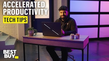 Accelerate Your Productivity on NVIDIA GeForce RTX 50 Series Laptops – Tech Tips from Best Buy