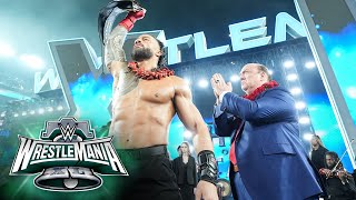 Roman Reigns honors The Bloodline in WrestleMania entrance: WrestleMania XL Sunday highlights Resimi