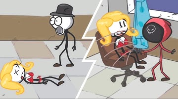 Stickman escape choice story girl, an emergency 1-5 gameplay