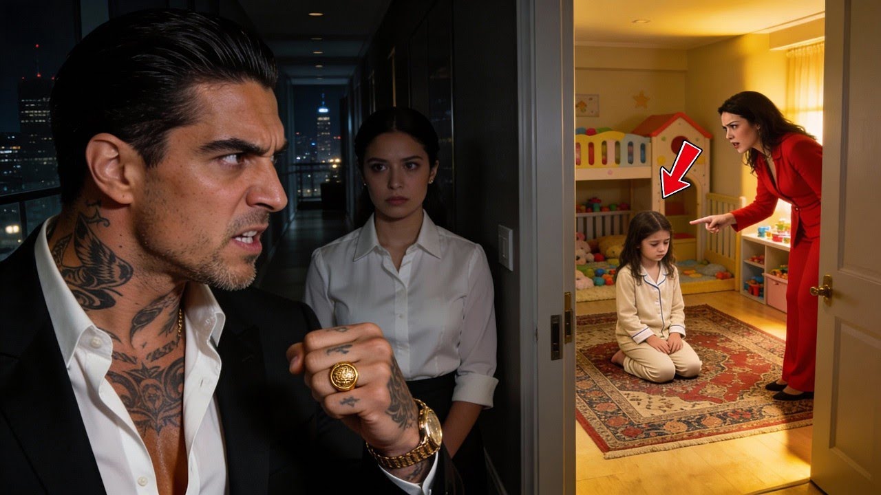 El jefe mafioso volvió temprano y la sirvienta dijo: “Guarde silencio”—la razón hiela