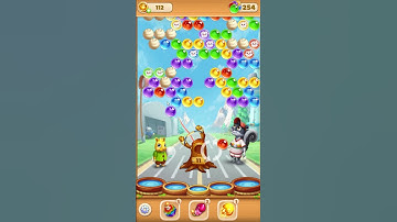 Bubble Pop Forest Rescue Level 125 no booster [Gameplay Walkthrough] optimized for smartphones