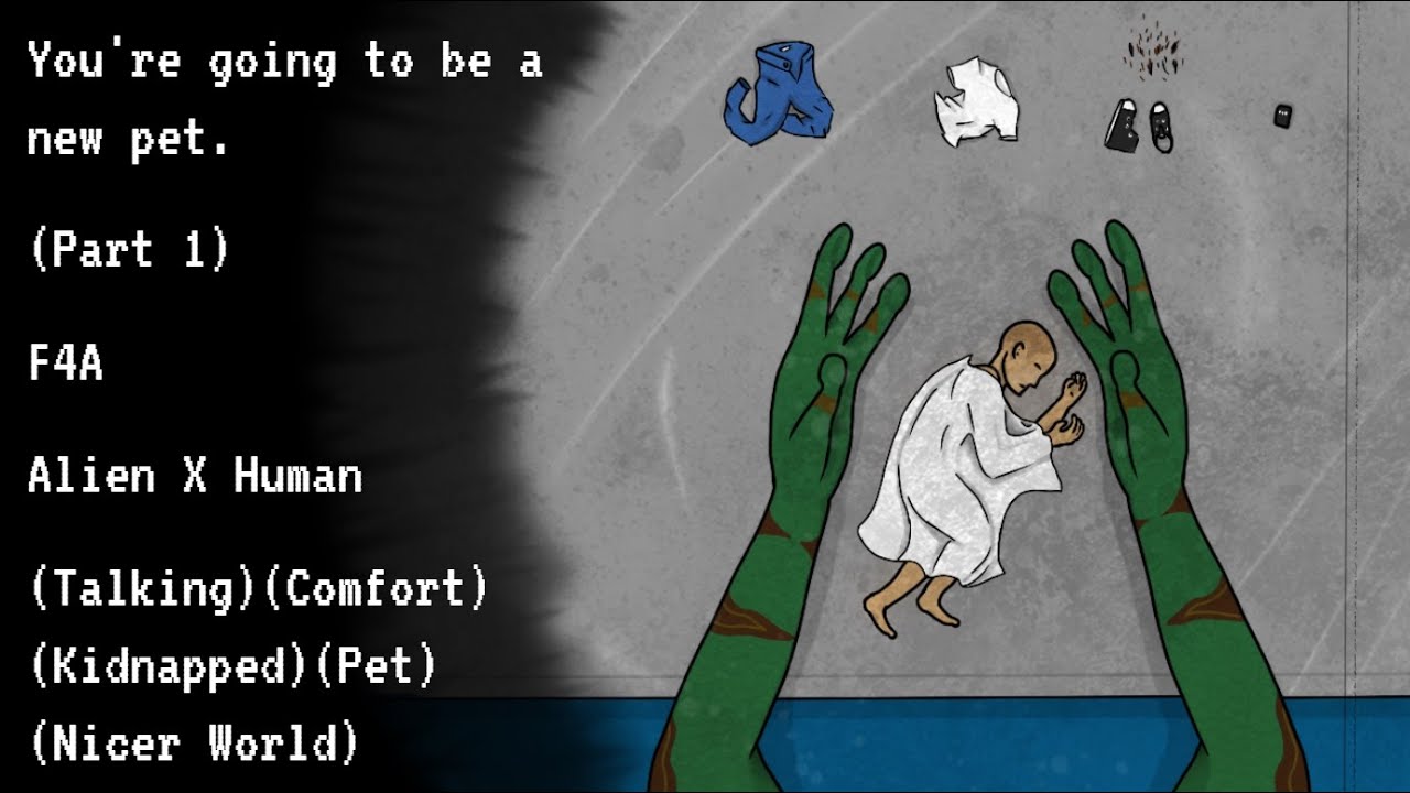 Ты станешь новым питомцем. Слушатель F4A Alien X Human [ASMR RP]