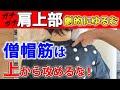 新発想　鉄の様な肩上部や肩甲挙筋のコリを確実にほぐせるテクニック