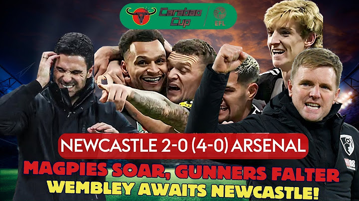 Magpies Heading FOUR Wembley 🤩 | Newcastle 2-0 (agg: 4-0) Arsenal | Pundit Reactions