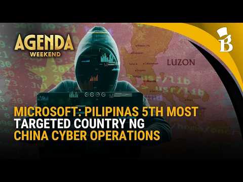 Pilipinas, ika-5 sa most targeted countries ng China cyber operations ayon sa Microsoft