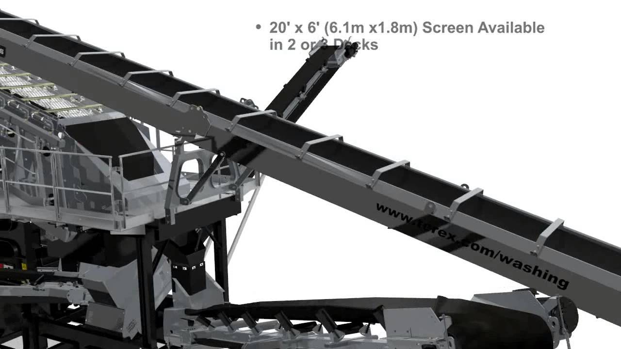 Terex Washing Systems AggreScrub™ and Aggresand™ Simple, Seamless Integration
