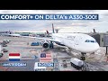 TRIPREPORT | Delta (PREMIUM ECONOMY) | Airbus A330-300 | Amsterdam - Boston