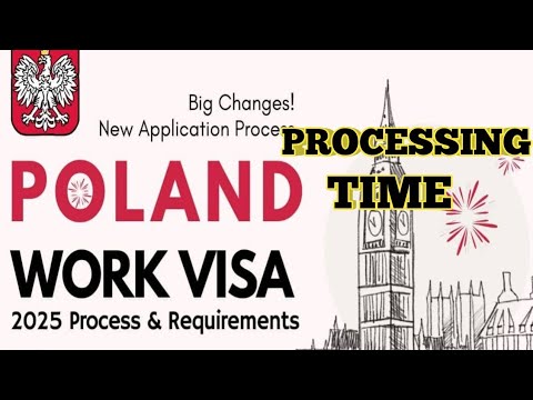 Poland Work Visa New Update Processing Time 2025|| What To Expect &how ...