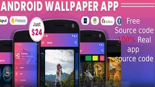 Hd  Wallpaper App Source Code Full Free || Demo Video || CodeEasy screenshot 4