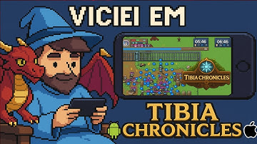 Viciei em Tibia Chronicles - o novo RPG IDLE dos fãs de Tibia!