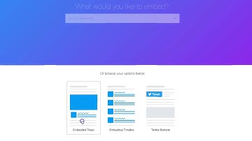 Twitter Publishing: Embedding a Tweet