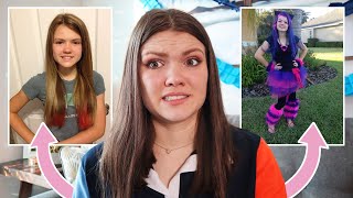 Reacting to my MIDDLE SCHOOL Outfits