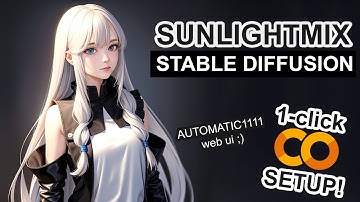 SunlightMix - Stable Diffusion 1-CLICK Google Colab Setup