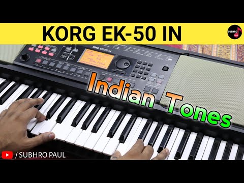 sneen jøde bodsøvelser KORG EK50 IN Indian Tones Sound Demo | Korg EK 50 Indian Demo | Sound Test,  Review | Dev n Subhro - YouTube