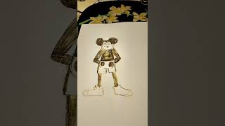 Mercy Remake dibujo) Vs Funkin.AVI V2#vsmickeymouse #creppypastas #mouseavi #drawing #fnfmod #art