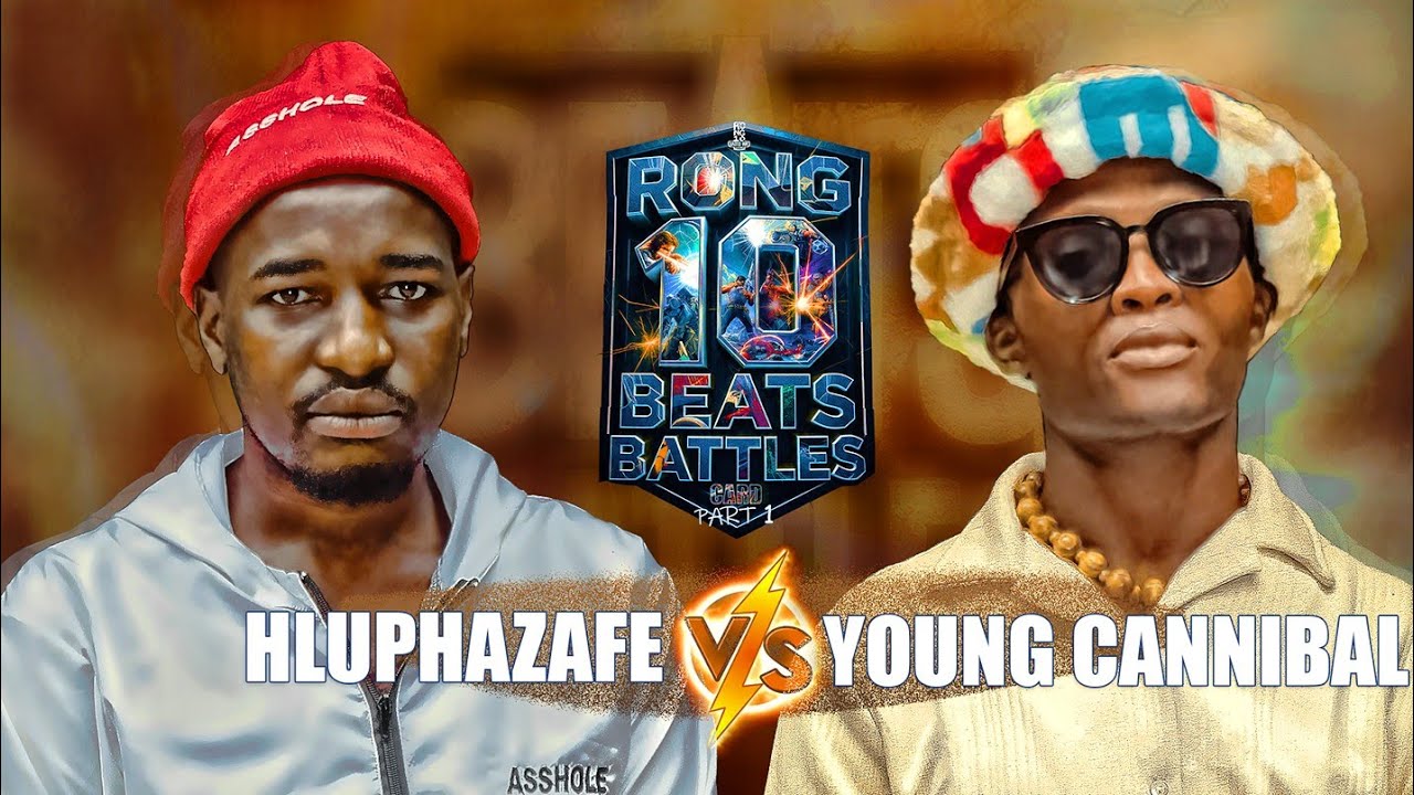 YOUNG CANNIBAL vs HLUPHAZAFE (Full RAP Battle) | RONG10