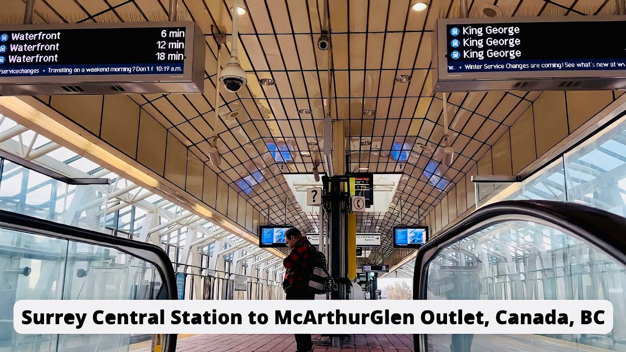 How to Go to McArthurGlen Outlet Mall From Surrey Central Station
