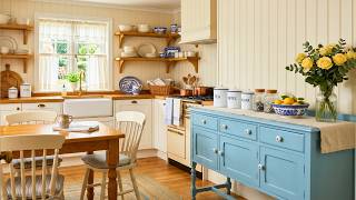 Blue Willow Kitchen Ideas for a Calm Vintage Farmhouse Refresh 💙