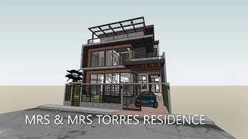 MR & MRS Torres - Three Storey Residential House | EAB Design Studio