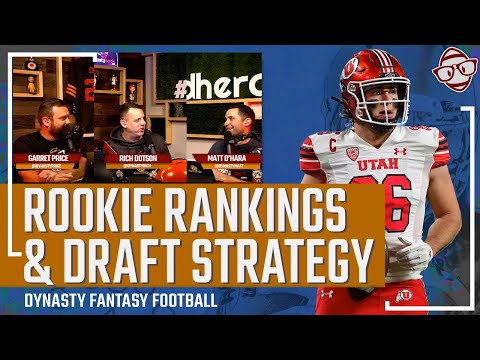 Pre-NFL Draft Rookie Rankings, Rookie Draft Strategy, Rodgers Trade