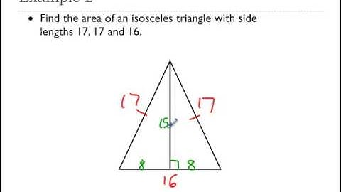 10.1B Area of Triangles