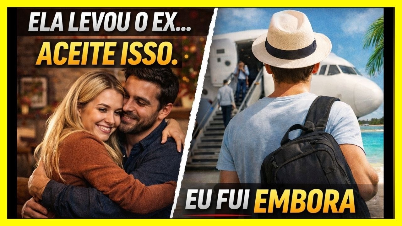 Minha namorada chamou outro homem para o feriado da minha família. Minha resposta? Um voo para...