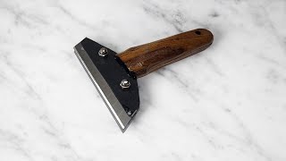 how do making knife and cleaning spatula with a replaceable, extremely practical blade