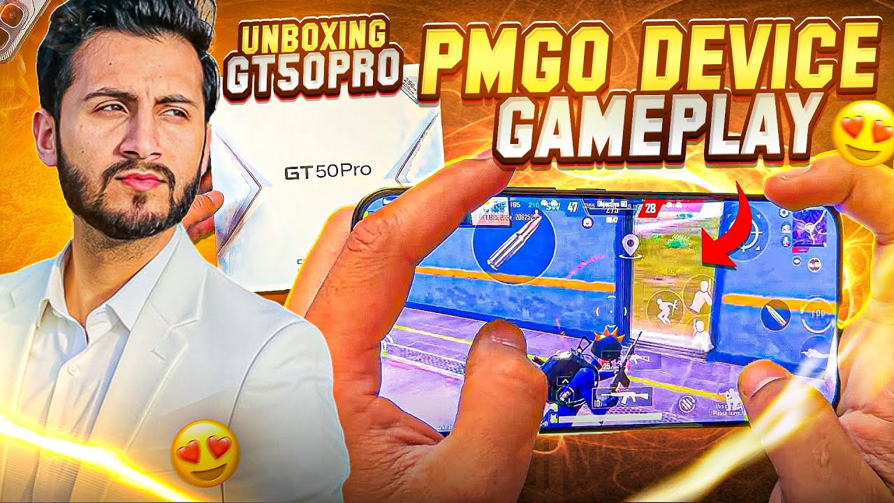 Device Esports First Gameplay ON ESPORTS Device !! GT50Pro Unboxing | Esports Players ...