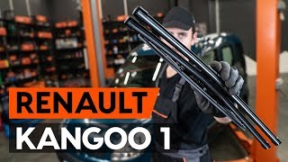How to replace Windscreen wiper blades on RENAULT KANGOO Express (FC0/1_) - video tutorial