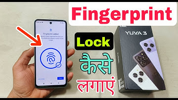 Lava Yuva 3 Fingerprint Lock Settings | Lava Yuva 3 me Fingerrprint Lock Kaise Lagaye |