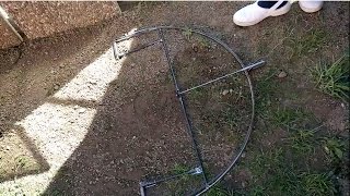 How to make a Bird trap bownet trap  Hướng dẫn làm bẫy chim