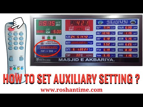 AUXILIARY SETTING ROSHAN TIMES 